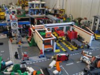 miasteczko z klocków Lego